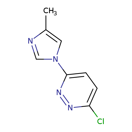 Clc1ccc(nn1)n1cnc(c1)C