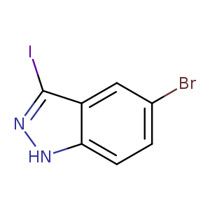 Brc1ccc2c(c1)c(I)n[nH]2