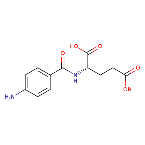 O=C(c1ccc(cc1)N)N[C@H](C(=O)O)CCC(=O)O