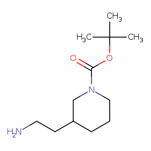 NCCC1CCCN(C1)C(=O)OC(C)(C)C