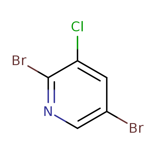 Brc1cnc(c(c1)Cl)Br