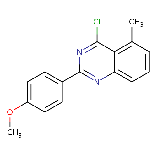 COc1ccc(cc1)c1nc(Cl)c2c(n1)cccc2C