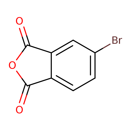 Brc1ccc2c(c1)C(=O)OC2=O