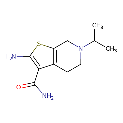 CC(N1CCc2c(C1)sc(c2C(=O)N)N)C
