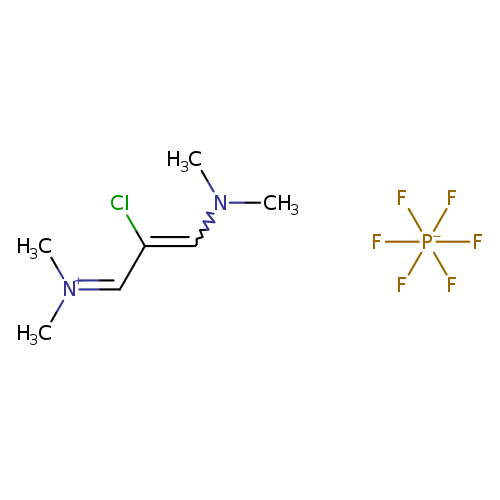 F[P-](F)(F)(F)(F)F.CN(C=C(C=[N+](C)C)Cl)C