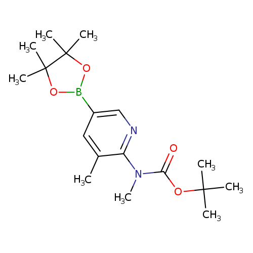 O=C(N(c1ncc(cc1C)B1OC(C(O1)(C)C)(C)C)C)OC(C)(C)C