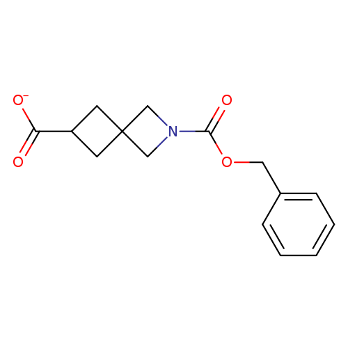 O=C(N1CC2(C1)CC(C2)C(=O)[O-])OCc1ccccc1