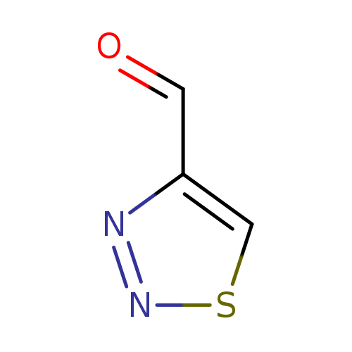 O=Cc1csnn1