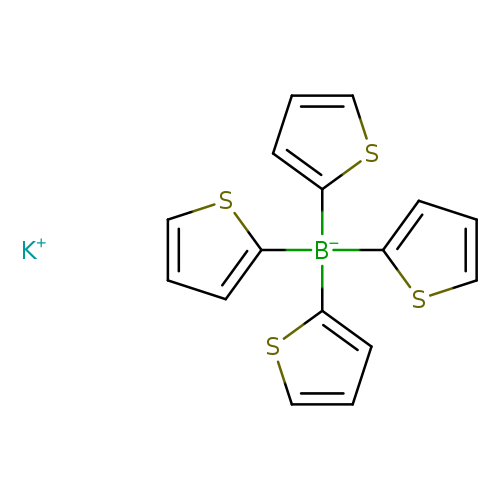 c1csc(c1)[B-](c1cccs1)(c1cccs1)c1cccs1.[K+]