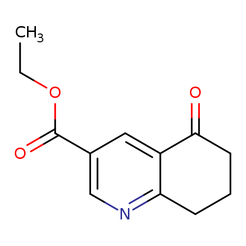 CCOC(=O)c1cnc2c(c1)C(=O)CCC2