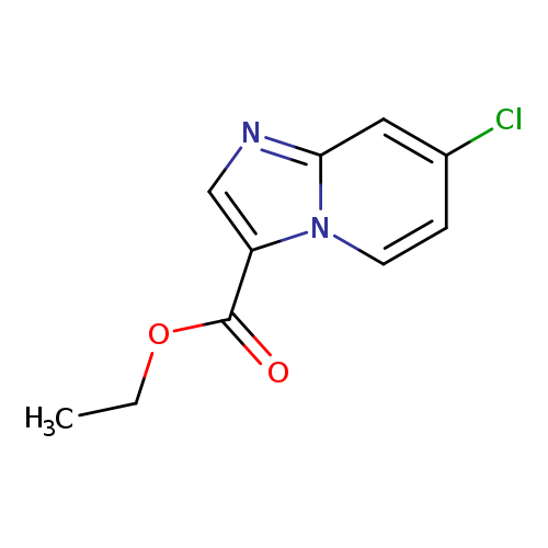 CCOC(=O)c1cnc2n1ccc(c2)Cl