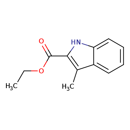 CCOC(=O)c1[nH]c2c(c1C)cccc2