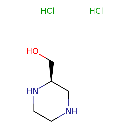OC[C@@H]1NCCNC1.Cl.Cl