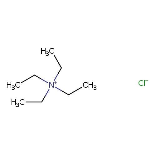 CC[N+](CC)(CC)CC.[Cl-]