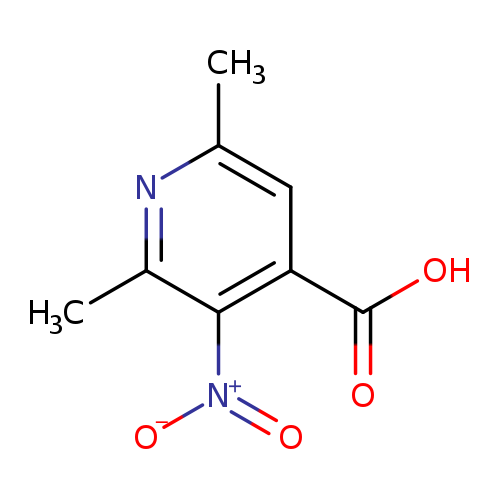 Cc1nc(C)c(c(c1)C(=O)O)[N+](=O)[O-]