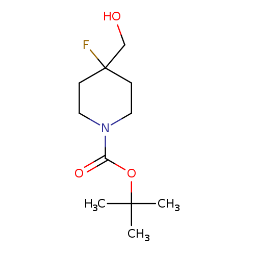 OCC1(F)CCN(CC1)C(=O)OC(C)(C)C