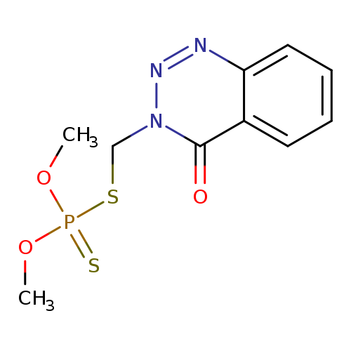 COP(=S)(SCn1nnc2c(c1=O)cccc2)OC