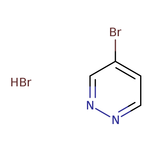 Brc1ccnnc1.Br