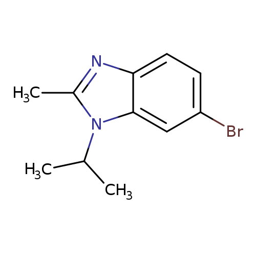 Brc1ccc2c(c1)n(C(C)C)c(n2)C