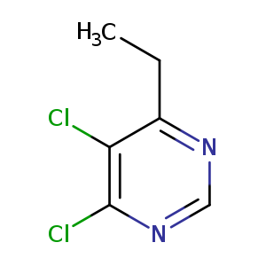 CCc1ncnc(c1Cl)Cl