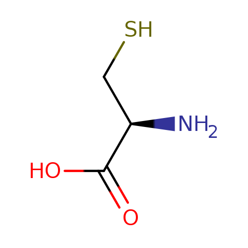 N[C@@H](C(=O)O)CS