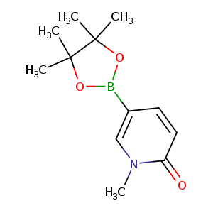 Cn1cc(ccc1=O)B1OC(C(O1)(C)C)(C)C