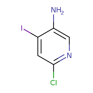 Clc1ncc(c(c1)I)N