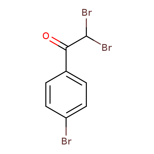 Brc1ccc(cc1)C(=O)C(Br)Br