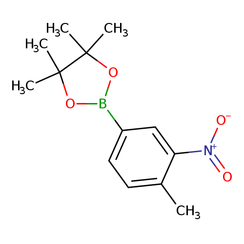 [O-][N+](=O)c1cc(ccc1C)B1OC(C(O1)(C)C)(C)C