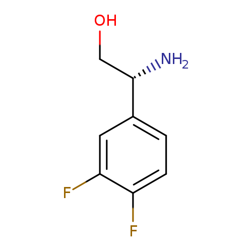 OC[C@@H](c1ccc(c(c1)F)F)N