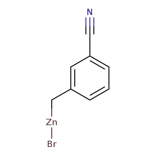 Br[Zn]Cc1cccc(c1)C#N