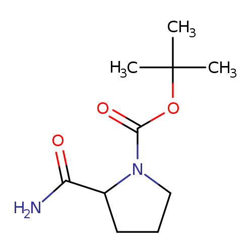 NC(=O)C1CCCN1C(=O)OC(C)(C)C