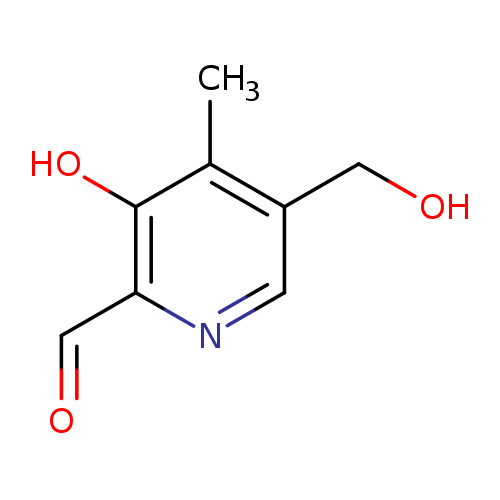 OCc1cnc(c(c1C)O)C=O