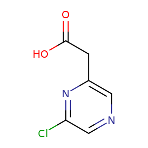 OC(=O)Cc1cncc(n1)Cl