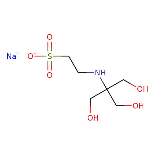 OCC(NCCS(=O)(=O)[O-])(CO)CO.[Na+]