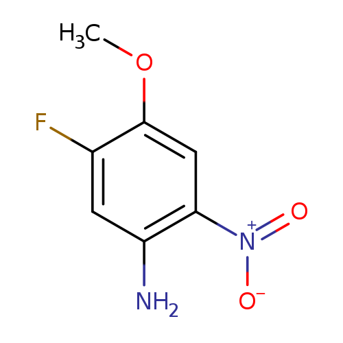 COc1cc([N+](=O)[O-])c(cc1F)N