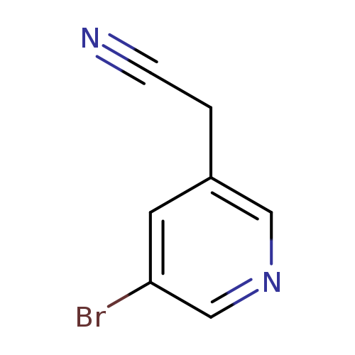 N#CCc1cncc(c1)Br