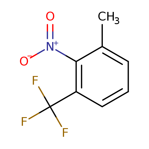 [O-][N+](=O)c1c(C)cccc1C(F)(F)F