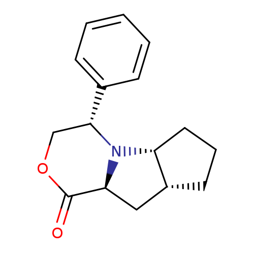 O=C1OC[C@@H](N2[C@H]1C[C@@H]1[C@H]2CCC1)c1ccccc1