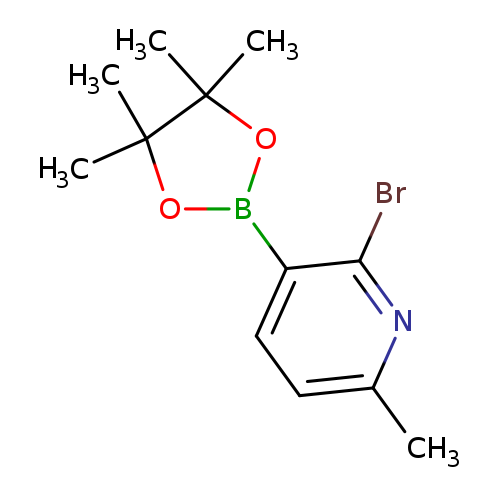 Cc1ccc(c(n1)Br)B1OC(C(O1)(C)C)(C)C