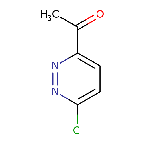 CC(=O)c1ccc(nn1)Cl