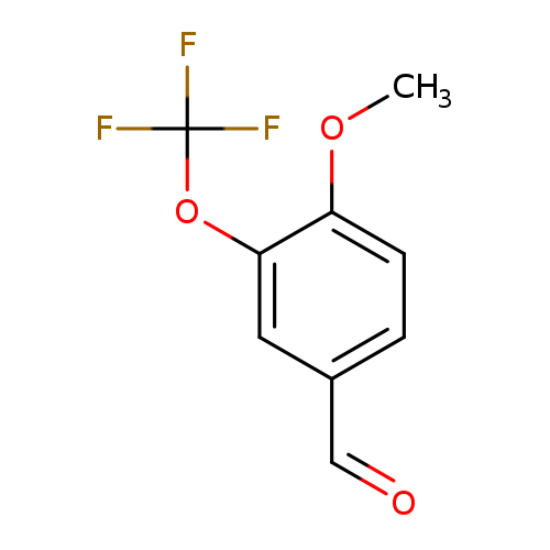 COc1ccc(cc1OC(F)(F)F)C=O
