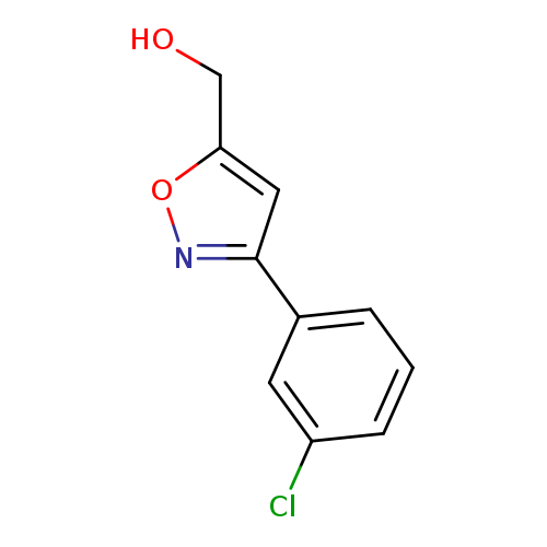 OCc1onc(c1)c1cccc(c1)Cl