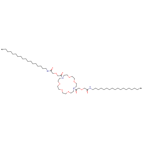 CCCCCCCCCCCCCCCCCCNC(=O)COCC(=O)N1CCOCCOCCN(CCOCCOCCOCC1)C(=O)COCC(=O)NCCCCCCCCCCCCCCCCCC