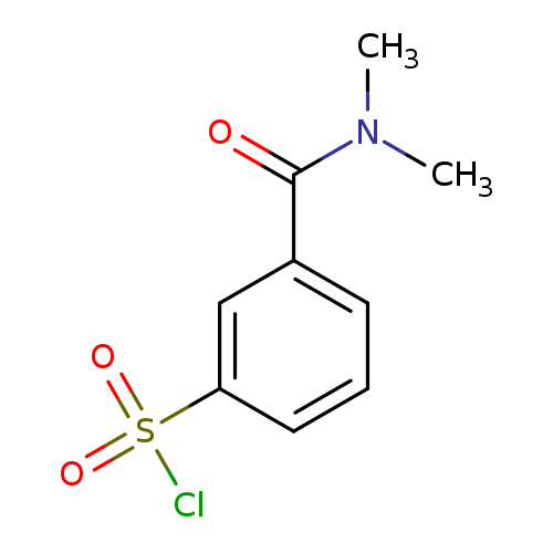 CN(C(=O)c1cccc(c1)S(=O)(=O)Cl)C
