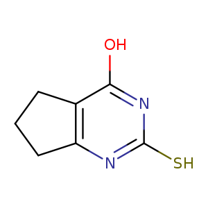 Sc1nc(O)c2c(n1)CCC2