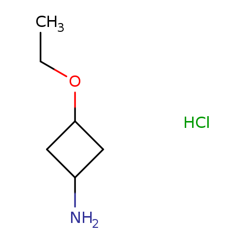 CCOC1CC(C1)N.Cl