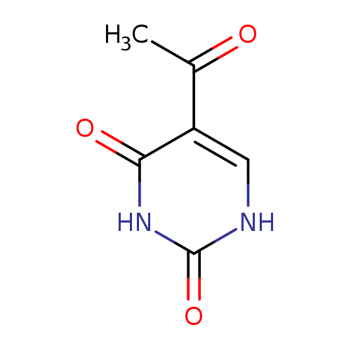 CC(=O)c1c[nH]c(=O)[nH]c1=O