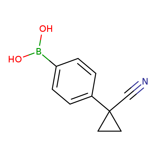 OB(c1ccc(cc1)C1(CC1)C#N)O