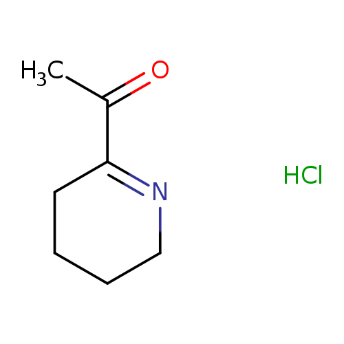 CC(=O)C1=NCCCC1.Cl
